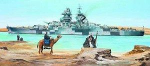 Okręt, Richelieu, skala 1:350, TRUMPETER 05311