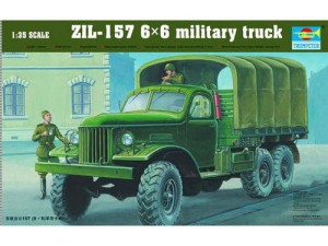ZIL-157 6X6 military truck , skala 1:35, TRUMPETER 01001