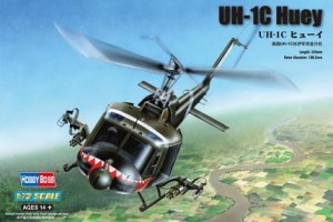 UH-1C Huey, skala 1:72, HOBBY BOSS 87229