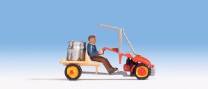 Traktor jednoosiowy , skala H0, NOCH 16748