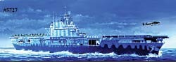 Lotniskowiec USS Hornet, skala 1:700, TRUMPETER 05727