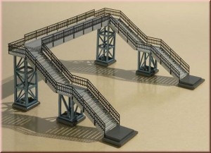 Pomost dla pieszych, skala TT, AUHAGEN 13327
