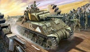 U.S M4 TANK (Mid -Model), skala 1:48, HOBBY BOSS 84802