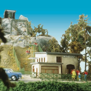 Zestaw budynków do 6270, skala H0, BRAWA 6271