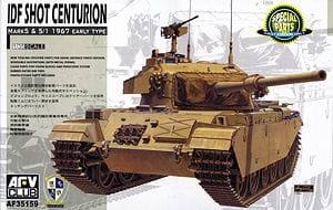 IDF Shot Centurion Mk 5, Mk 5/1 , skala 1:35, AFV-CLUB 35159