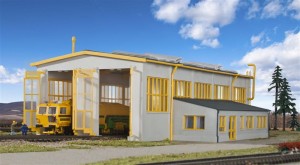 Hala serwisowa , skala H0, KIBRI 39324