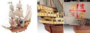 Galeon hiszpański, skala 1:96, REVELL 05620