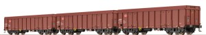 Zestaw 3-wagonów Ealos, DB,  skala H0, BRAWA 48503