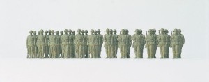 Oddział piechoty, skala H0, PREISER 16573