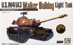 M41A3 Walker Bulldog Light Tank, skala 1:35, AFV CLUB 35041