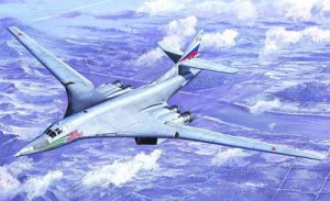 TU-160 Blackjack Bomber, skala 1:144, TRUMPETER 03906