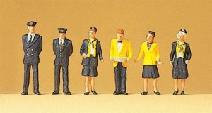 Personel koleji, skala H0, PREISER 10375