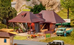 Warsztat cieślarski, skala H0, FALLER 130191