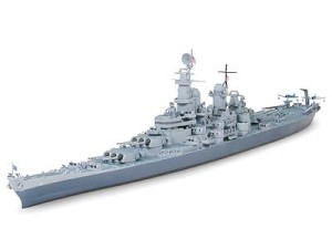 Okręt, USS BB-63 Missouri, skala 1:700, Tamiya 31613