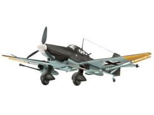 Samolot, Junkers Ju 87 G/D Tank Buster, skala 1:72, Revell 04692