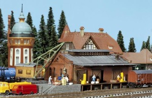 Hala towarowa, skala N, FALLER 222180