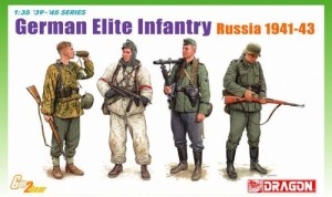 German Elite Infantry (Russia 1941-1943), skala 1:35, DRAGON 6707