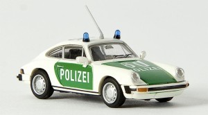 Porsche 911 Coupé, Polizei , skala H0, BREKINA 16308