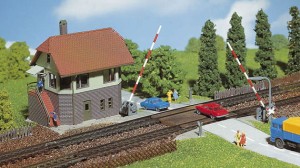 Przejazd kolejowy, skala N, FALLER 222171