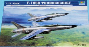 F-105D Thunderchief, skala 1:72, TRUMPETER 01617