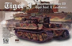 Czołg, SdKfz 181 Tiger I Late Type, skala 1:35, AFV CLUB 35079