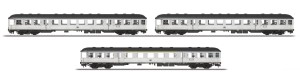 Zestaw 3-wagonów B4nb-59/AB4nb-59 , skala I, MÄRKLIN 58341