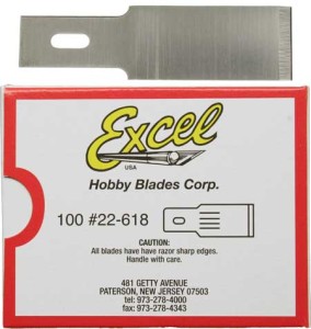 Ostrze, wkład do nożyka, Excel 22618