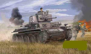 Pz.Kpfw.38(t) Ausf.E/F, skala 1:35, TRUMPETER 01577