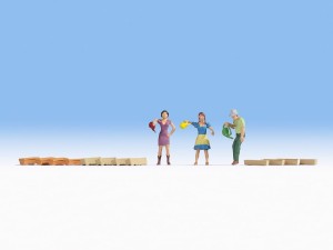 Podlewanie kwiatówi, skala H0, NOCH 15570