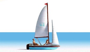 Żaglówka, skala H0, NOCH 16824