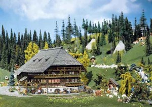 Gospodarstwo w Szwardzwaldzie, skala H0, FALLER 130366