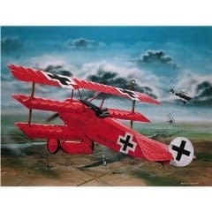 Samolot, Fokker Dr.I Richthofen, skala 1:28, REVELL 04744