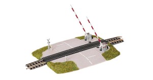 Przejazd kolejowy automatyczny, skala N, FLEISCHMANN 9198