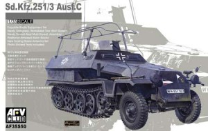 Sd.Kfz. 251/3 ausf. C, skala 1:35, AFV CLUB 35S50