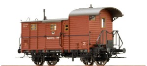 Wagon dla obsługi pociągu typu Pgi, K.P.E.V., skala H0, BRAWA 48356