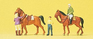 W stadninie koni, skala N, PREISER 79186