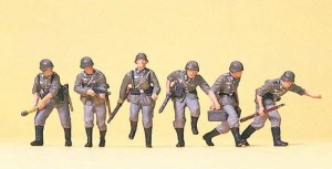 Piechota niemiecka, skala H0, PREISER 16879