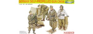 German Self-Propelled Gun Crew (4 Figures Set), skala 1:35, Dragon 6530