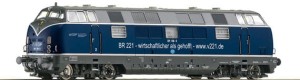 Spalinowóz BR 221, skala H0, ROCO 62849