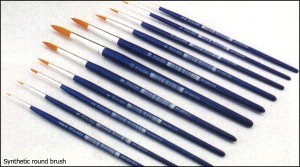 Pędzel, pędzel stożek 8 (syntetyk), Italeri 51211