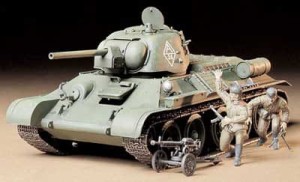 T 34/76 ChTZ wersja, WW II ZSRR, skala 1:35, TAMIYA 35149