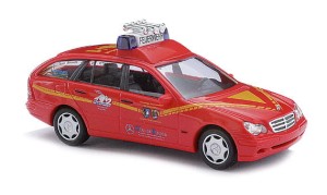 MB C-klasa T-model straż pożarna, skala H0, BUSCH 49170