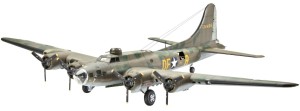 Samolot, B-17F Memphis Belle, skala 1:72, REVELL 04279