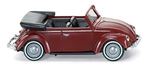 VW Garbus 1200 cabrio, skala H0, WIKING 079401