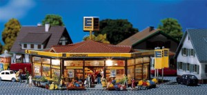 Supermarket EDEKA, skala N, FALLER 232205