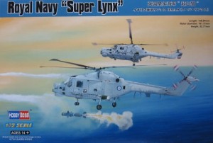Śmigłowce, HMA 8 Royal Navy Super Lynx, skala 1:72, HobbyBoss 87238