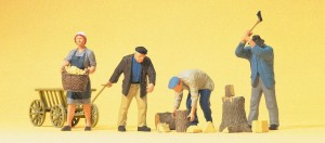 W gospdarstwie rolnym, skala H0, PREISER 10539