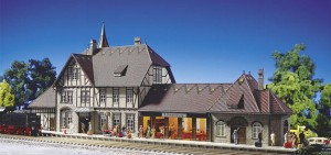 Dworzec Schwarzburg, skala H0, FALLER 110116