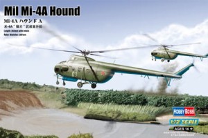 Mil Mi-4A Hound A, skala 1:72, HOBBY BOSS 87226