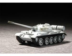 Czołg, Russian T-55 Medium Tank M1958, skala 1:72, Trumpeter 07282